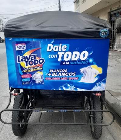 Publicidad en tricimotos